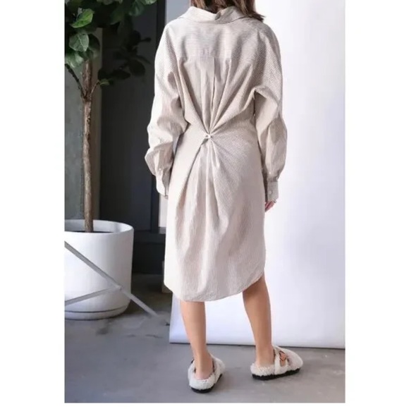 Isabel Marant Etoile Robe Seen‎ Dress in Ocre - Picture 2 of 13